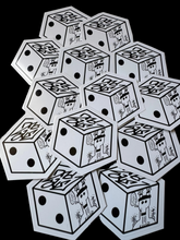 Load image into Gallery viewer, 2ND AVE X MAC DICE STICKERS
